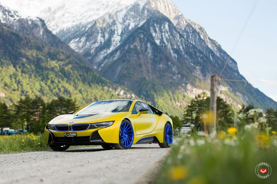  BMW i8 on Vossen Wheels (VPS-305T) 2016 года  (фото 58 из 81)